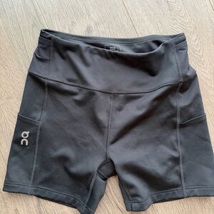 On Running Women's Black Bike Shorts